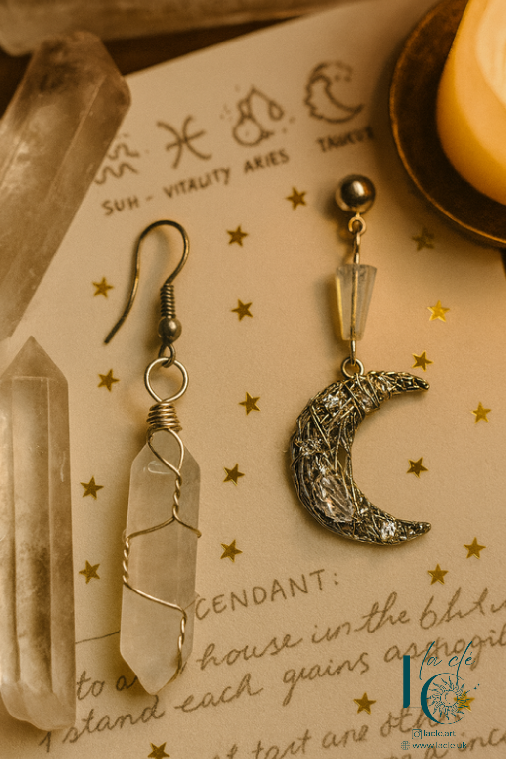 Moon and Crystal