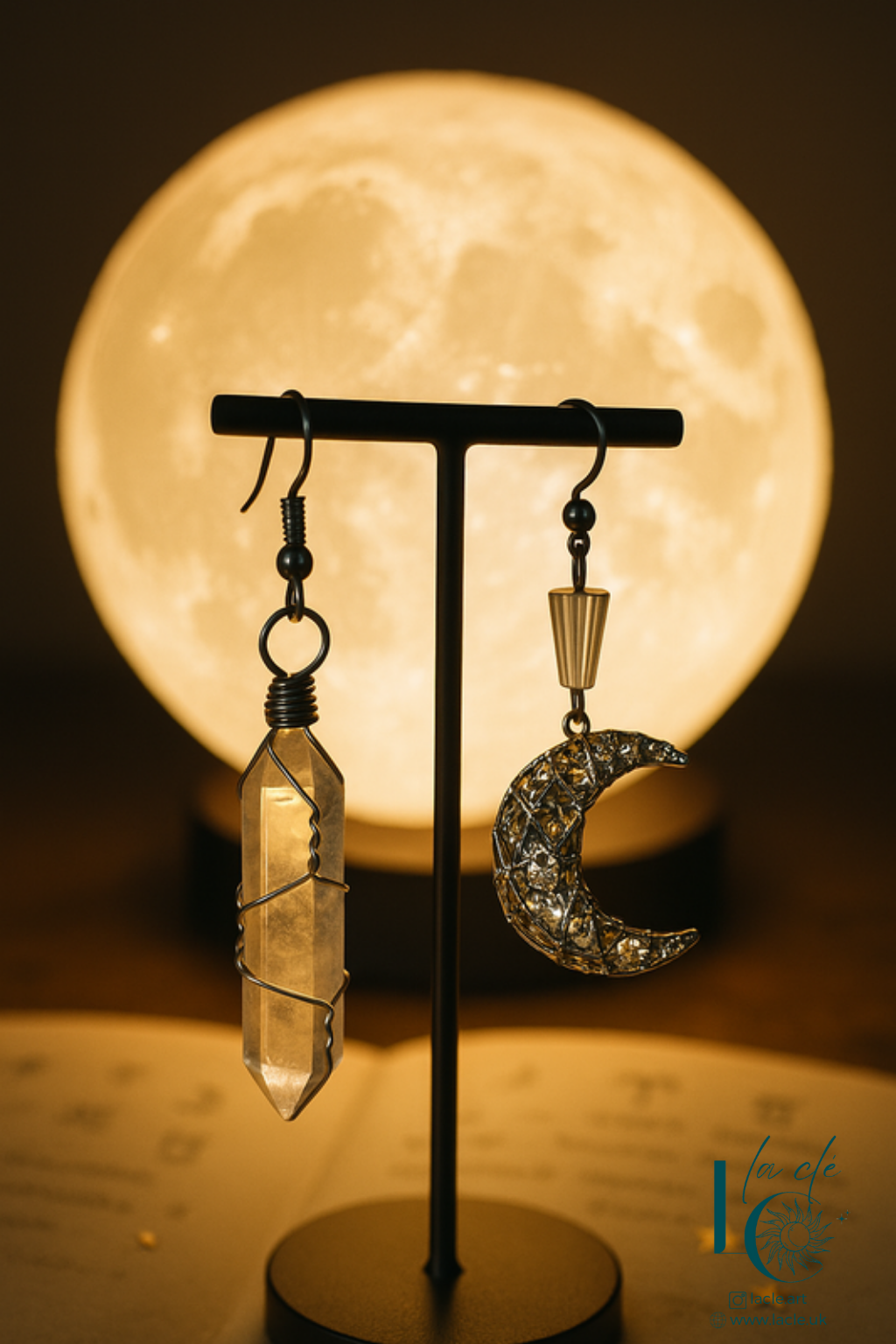 Moon and Crystal